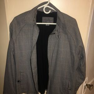 Old Navy houndstooth Harrington in Large